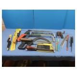 Variety of Hacksaws&many Extra Blades
