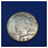 1934 Peace Silver Dollar