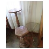 3 Table/Plant Stands-Wooden