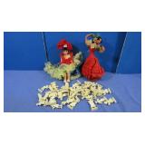 Spanish Flamenco Lady Dancer Cloth Doll,30+