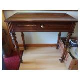 Wood Secretary Desk 32x18.25x30.75'H,Good Cond