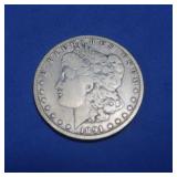 1891-O Morgan Silver Dollar