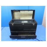 Metal Tool Box w/Contents-20.5x8x13.5'