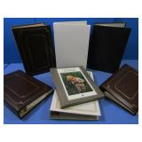 6 Empty Photo Albums(some w/blank sheets),Time