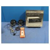 Crown Japan Stereo Car Cassette Player w/Radio