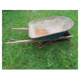 Metal Wheelbarrow(damaged support stand)