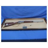 Framed Wall Hanging of John Wayne's 1892 .44-40
