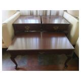 Salem Square Wood Coffee Table,36x20.5x17.5'H&2
