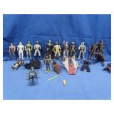 Asst of Star Wars Action Figures,Vehicles&more