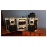 Panasonic SA-AK18 Shelf Stereo System w/5-Disc CD