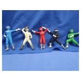 Vintage Mini Power Rangers PVC Figures