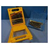 25 Pc Wood Drill Bit Set in Case&Extra Bits in