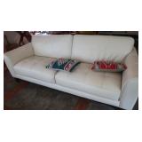 Leather Sofa 85x36.75x32.5'H,some