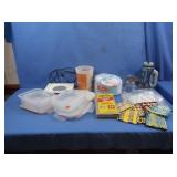 Mr. Coffee Warmer,Paper Plates-NIP,Storage