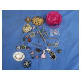 Costume Jewelry-Pins