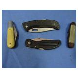 4 Pen Knives(1 Barlow,2 Folding, 1 other)