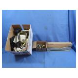 Misc Doorknob Set,Long Reach Stapler,Clock&more