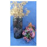 Artificial Floral Arrangements in Pots 18.5x15'