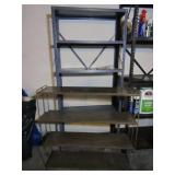 2 Metal Shelving Units(5 shelf-30x11x66'H,4