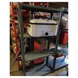 Metal Shelving Unit-29x12x60'H-No Contents