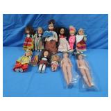 Various Vintage Dolls