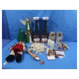 Christmas Decor,LIghted Jar(New),Battery Candles,