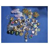 Costume Jewelry-Earring Pairs