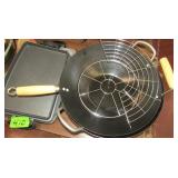Wok w/Insert 13.5" & Wok 14"