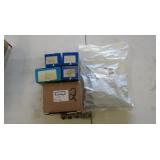Hex Nut Lot, Asst Sizes