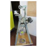 Belsaw Belt Sander on Stand,Extra Sanding Belt