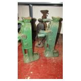 2 Vintage Simplex 85A Bottle Jacks