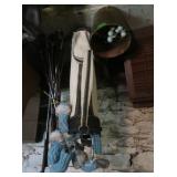 Set of Ladies PGA Golf Clubs,Pull Cart&Bucket of