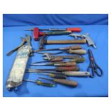 Claw Hammer,Sledge Hammer,Crescent Wrench&more