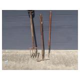 Long handled Tools-Pitchfork,Ax&more