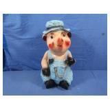 Vintage Chalkware "Pig" Piggy Bank 15.5"H