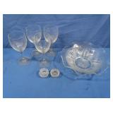 Vintage Jeanette Glass Iris&Herringbone Glass