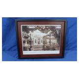 Glass Framed Photo of 1950