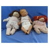 Vintage Cabbage Patch Style Dolls& Vintage Style