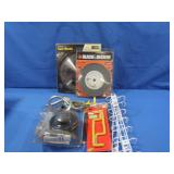 10" Saw Blade - NIP, Grinding Wheel - NIP, Ladder