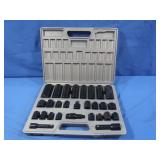 AllTrade 29 pc Impact Socket Set,SAE&Metric 3/8"