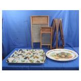 Vintage Washboards, 8.5x18" & 13."x26", Lg
