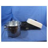 Stainless Steel 8-qt Stock Pot w/Steamer