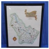 Glass Framed Photo of The Loyalhanna Watershed