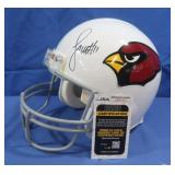 Official Riddell JSA Cert Larry Fitzgerald