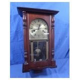 Vintage Wentworth 31-Day Vienna Style Wall Clock