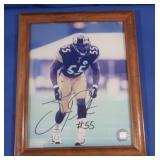 Joey Porter Jr. Autographed Photo-9.5x11.5"