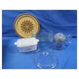 Pyrex Glass Meatloaf Baking Dishes,Corningware