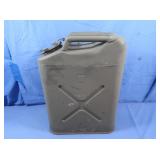 Vintage 5-gal Steel "Jerry" Can, 6x13.5x18"