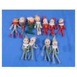 Vintage Knee Hugger Elves & "Japanese" Knee