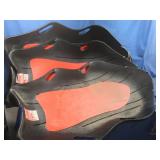 3 Flexible Flyer Snow Boats, 48"L. 2 have cracks